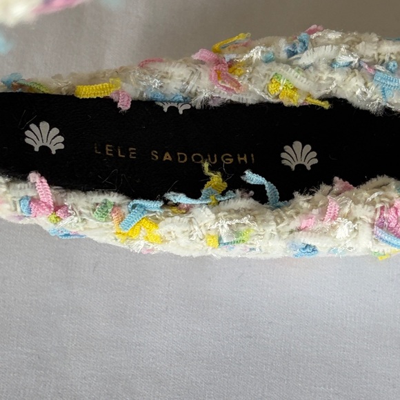 Lele Sadoughi Easter Basker Woven Knotted Headband NWT main image 4
